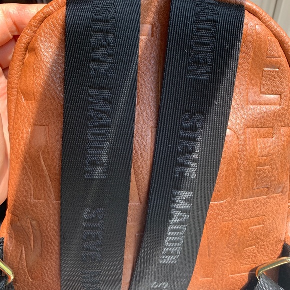 🔥♨️SALE Steve Madden brown mini bag tassel gold - Picture 6 of 8